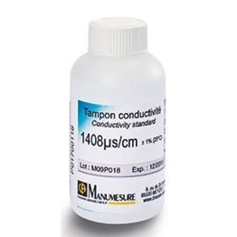 TAMPON CONDUCT.1408µS/CM FLACON 125 ML